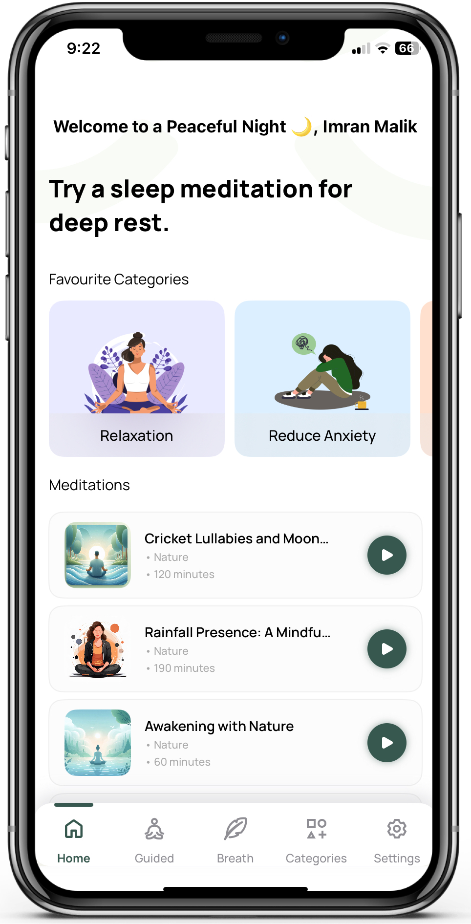 Clear Soul App Screenshot